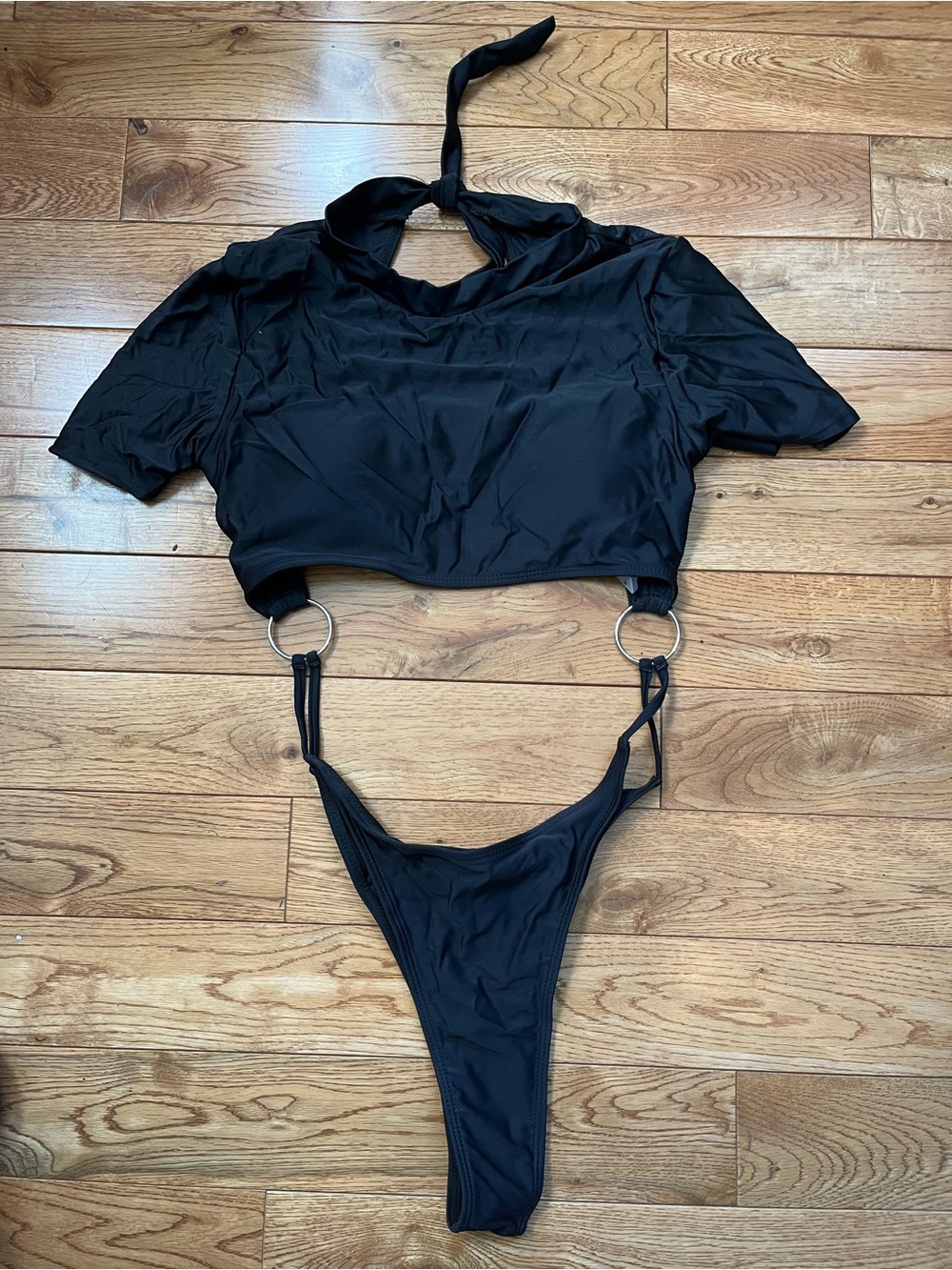 New one piece thong swimsuit